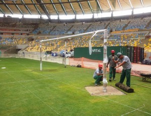 Trave do Maracanã (Foto: Divulgação/Greenleaf )