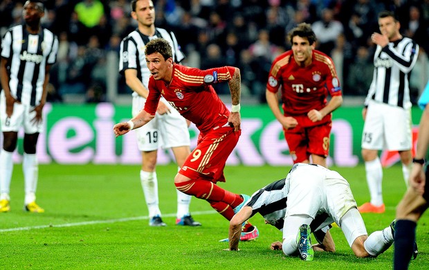 Mario Mandzukic gol Bayern de Munique Juventus (Foto: AP)