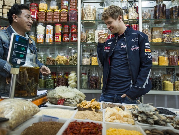 vettel formula 1 xangai licor de serpente (Foto: EFE)