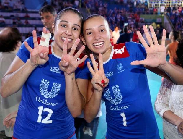 Natália e Gabi Rio de Janeiro vôlei (Foto:  Luiz Doro/Adorofoto)