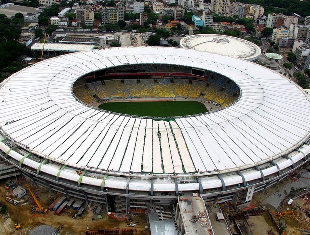 cobertura estádio maracanã (Foto: Genílson Araújo / Agência O Globo)