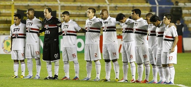 Time do São Paulo (Foto: Rubens Chiri / saopaulofc.net)