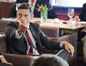 reunião clubes sobre Uefa - Marcos Motta, advogado (Foto: Vicente Seda)