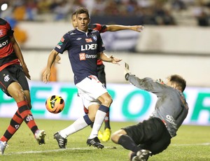 Wallace jogo Remo Flamengo (Foto: Ag. Estado)