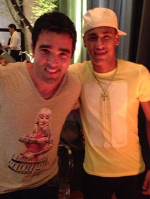 Neymar e Deco (Foto: Reprodução  / Instagram)