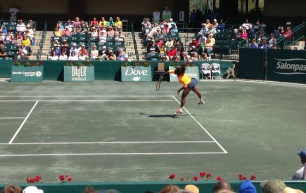 Serena Williams segunda rodada WTA de Charleston (Foto: Divulgação)