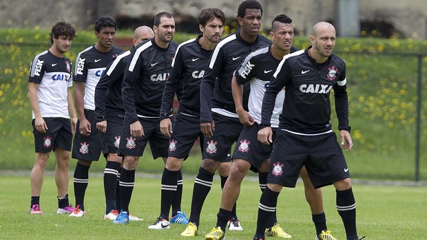 Treino do Corinthians em Bogotá (Foto: Daniel Augusto Jr. / Ag. Corinthians)