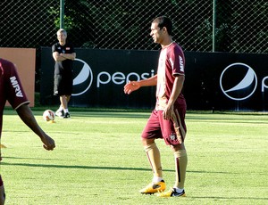 Pierre treino Atlético-MG (Foto: Fernando Martins)