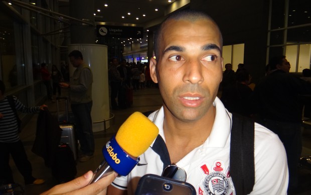 Emerson Sheik, em Bogotá (Foto: Diego Ribeiro / Globoesporte.com)