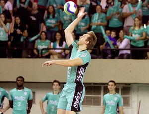 André Heller, do time masculino de vôlei do Campinas (Foto: Divulgação / Medley)