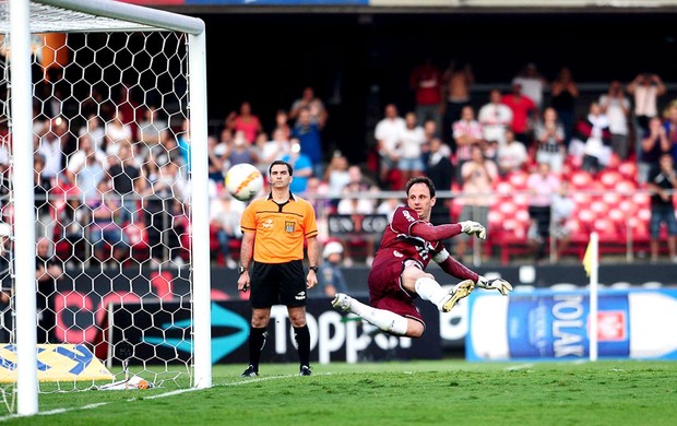 Rogerio Ceni jogo São Paulo Corinthians (Foto: Marcos Ribolli / Globoesporte.com)