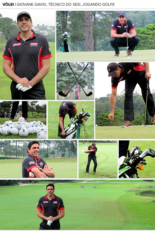 mosaico Giovane Gavio técnico Sesi golfe (Foto: Gustavo Serbonchini)