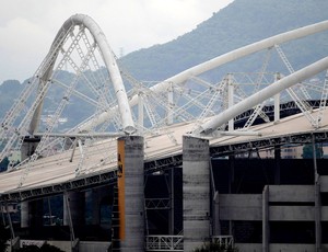 Estádio Engenhão problemas na estrutura (Foto: Agência Reuters)