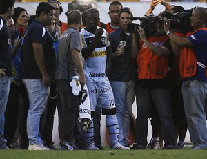 Seedorf expulsão, Madureira x Botafogo (Foto: Alexandre Brum/Agência Estado)