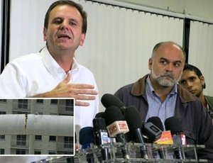 Eduardo Paes Engenhão (Foto: Edgard Maciel)