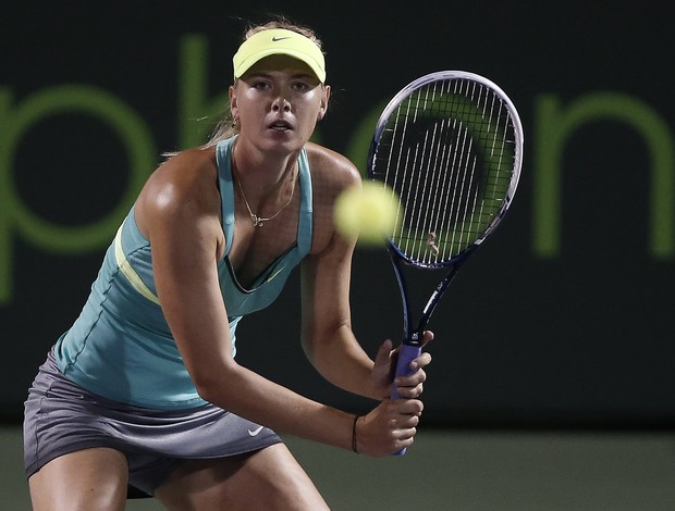 Maria Sharapova oitavas wta de miami (Foto: Reuters)