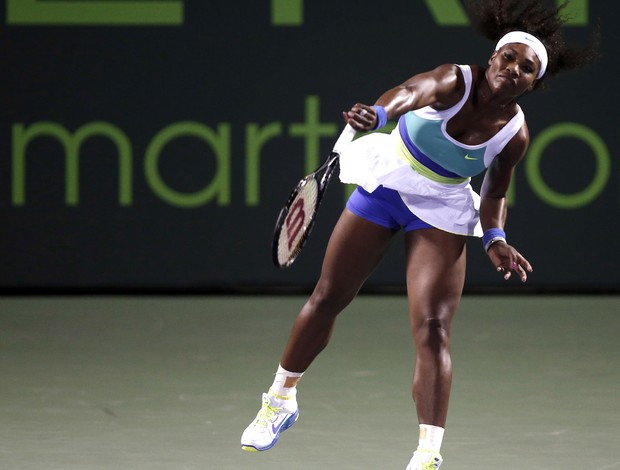 Serena Williams terceira rodada miami (Foto: Reuters)