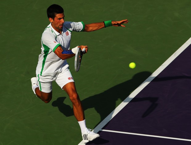 Novak Djokovic terceira rodada miami (Foto: Getty Images)