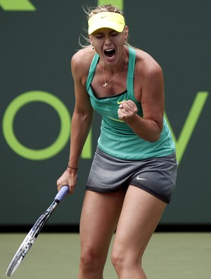 Maria Sharapova terceira rodada miami (Foto: Reuters)