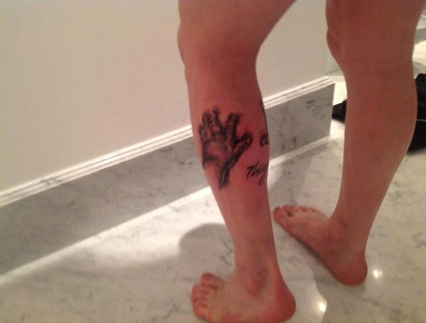 messi tatuagem (Foto: Reprodução)