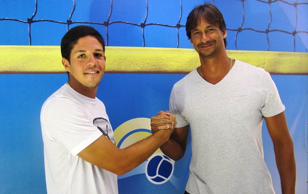 Álvaro Filho e Ricardo vôlei de praia (Foto: Divulgação / CBV)