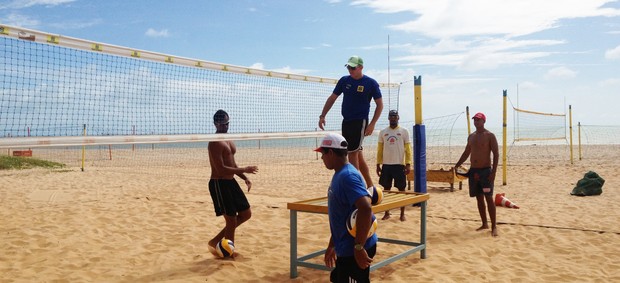 Ricardo, vôlei de praia, campeão olímpico (Foto: Lucas Barros / Globoesporte.com/pb)