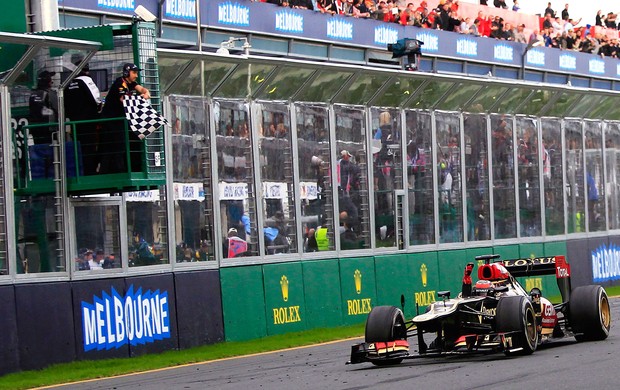 Kimi Raikkonen lotus GP da Austrália (Foto: Agência Reuters)