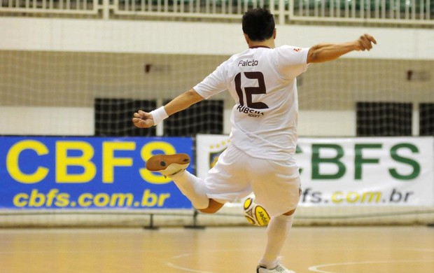 Falcão Orlândia x AABB Superliga de Futsal (Foto: Luciano Bergamaschi/CBFS)