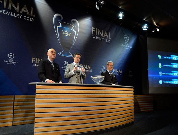 sorteio liga dos campeões (Foto: Agência Getty Images)