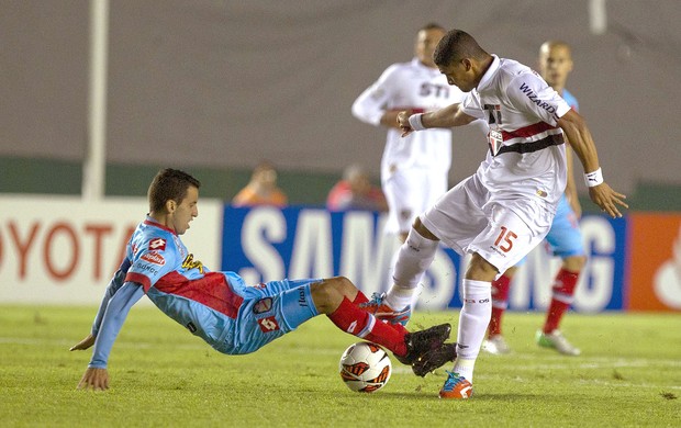 Denilson São Paulo Arsenal de Sarandí Libertadores (Foto: EFE)