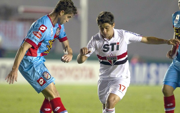 Osvaldo São Paulo Arsenal de Sarandí Libertadores (Foto: EFE)