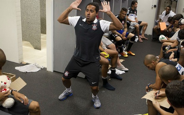 Corinthians harlem shake (Foto: Agência Corinthians)