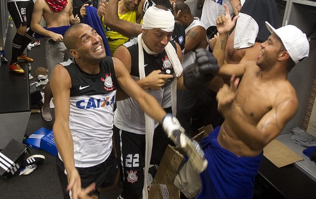 Corinthians Harlem Shake (Foto: Daniel Augusto Jr / Agência Corinthians)