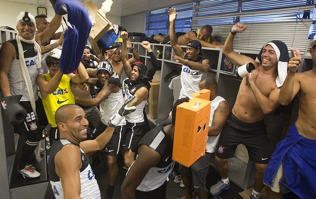 Corinthians Harlem Shake (Foto: Daniel Augusto Jr / Agência Corinthians)