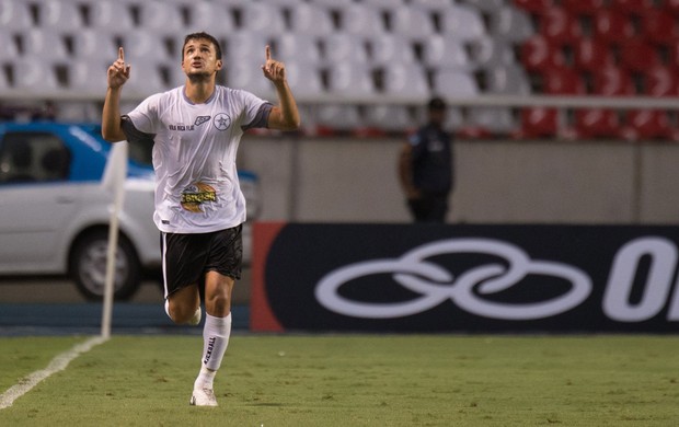 Dudu comemora, Flamengo x Resende (Foto: Celso Pupo/Agência Estado)