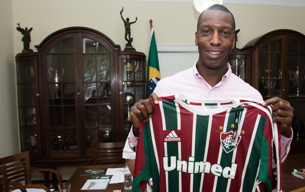 Michael Johnson Fluminense atletismo (Foto: Bruno Haddad /FLUMINENSE F.C.)