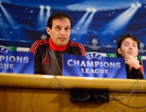 massimiliano Allegri, técnico do Milan (Foto: AFP)