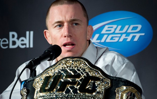 Georges St-Pierre mma ufc coletiva (Foto: AP)