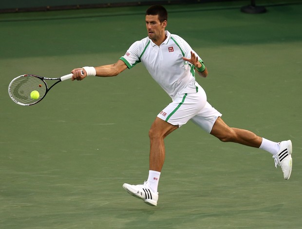 Novak Djokovic segunda rodada Indian Wells (Foto: AFP)