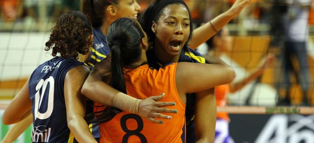 volei osasco x campinas (Foto: Felipe Christ/Vôlei Amil)