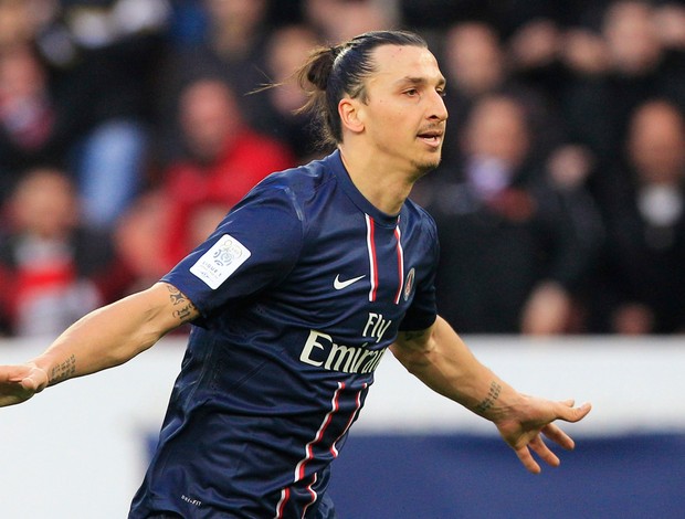 ibrahimovic nancy x paris saint germain (Foto: Reuters)