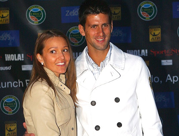 tênis djokovic Jelena Ristic (Foto: Agência Getty Images)