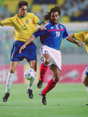 leomar Karembeu brasil x frança   (Foto: Getty Images)