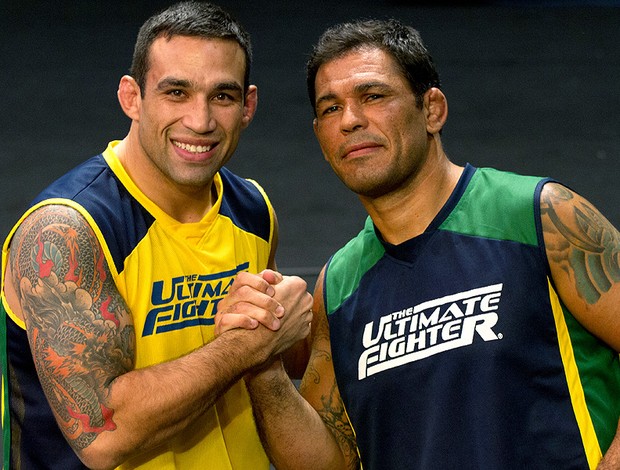 Rodrigo Minotauro e Fabrício Werdum TUF Brasil 2 (Foto: Divulgação)