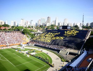 Torcida do Corinthians no Pacaembu (Foto: Marcos Ribolli / globoesporte.com)