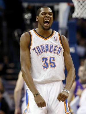 Kevin Durant, Oklahoma City Thunder - AP (Foto: AP)