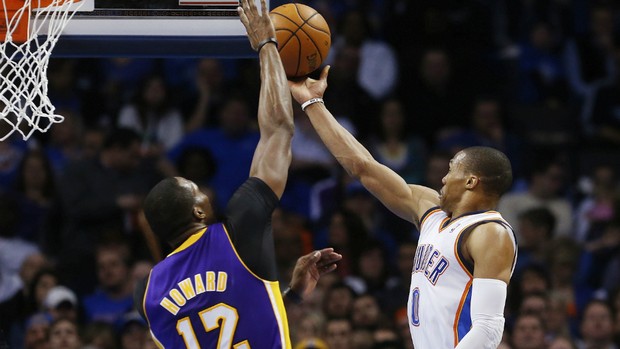 Russell Westrbrook, do Oklahoma City Thunder - AP (Foto: AP)