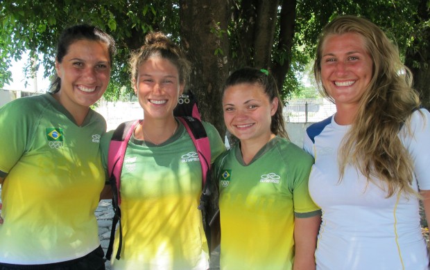 Hóquei sobre grama seleção brasileira intercâmbio Argentina (Foto: Ana Carolina Fontes)