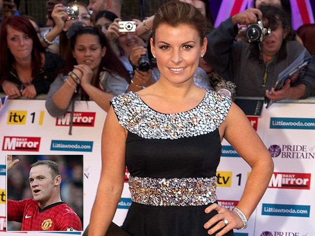 Coleen esposa Rooney jogo (Foto: Editoria de Arte / Globoesporte.com)