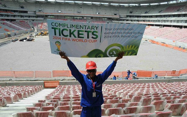 arena pernambuco março 2013 ingresso (Foto: Aldo Carneiro / Pernambuco Press)